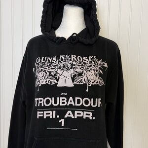 Guns N’ Roses at the troubadour concert hoodie